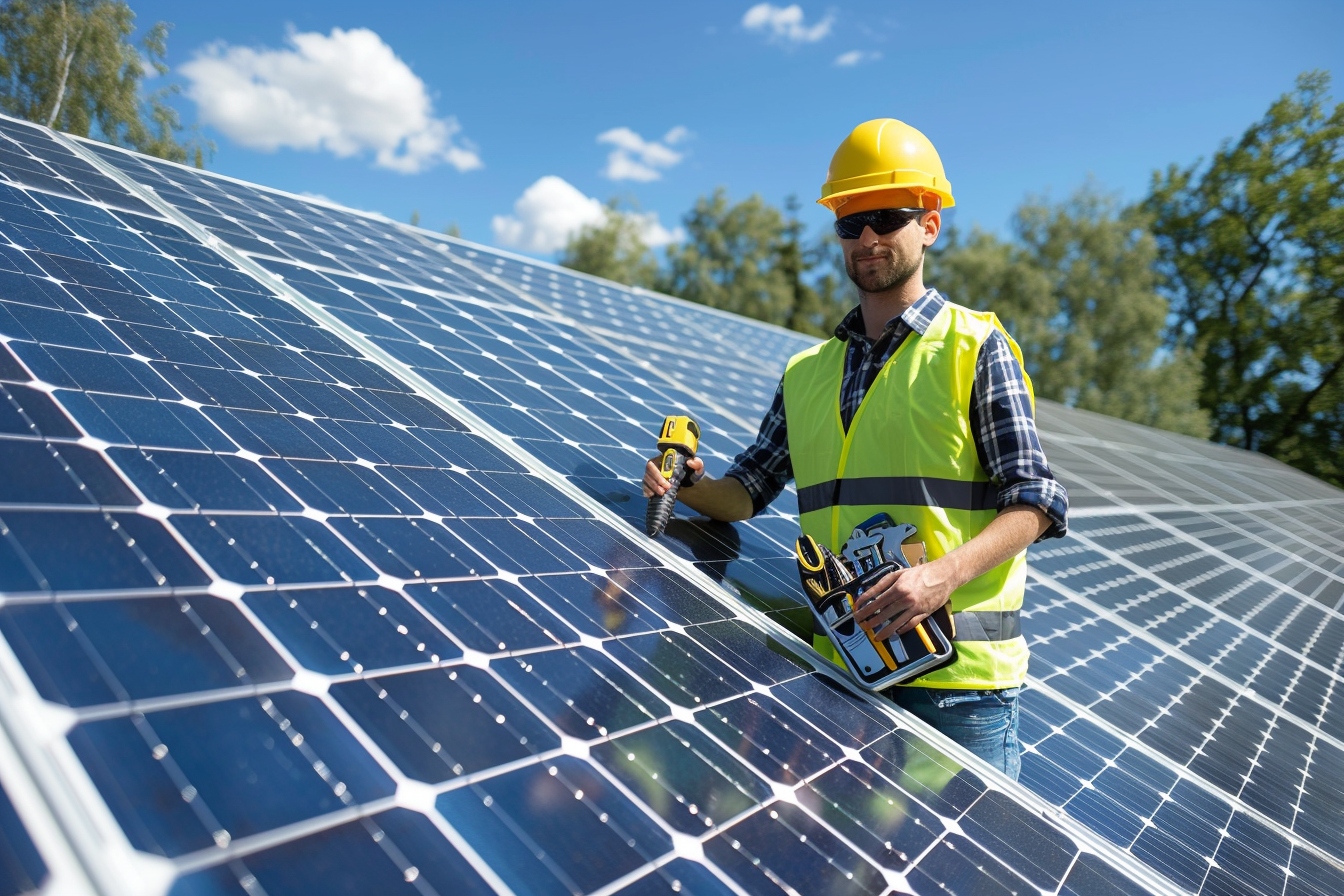 Dépannage panneaux solaires