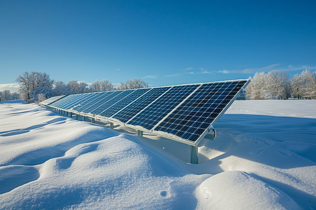 Comment fonctionnent les panneaux solaires en hiver