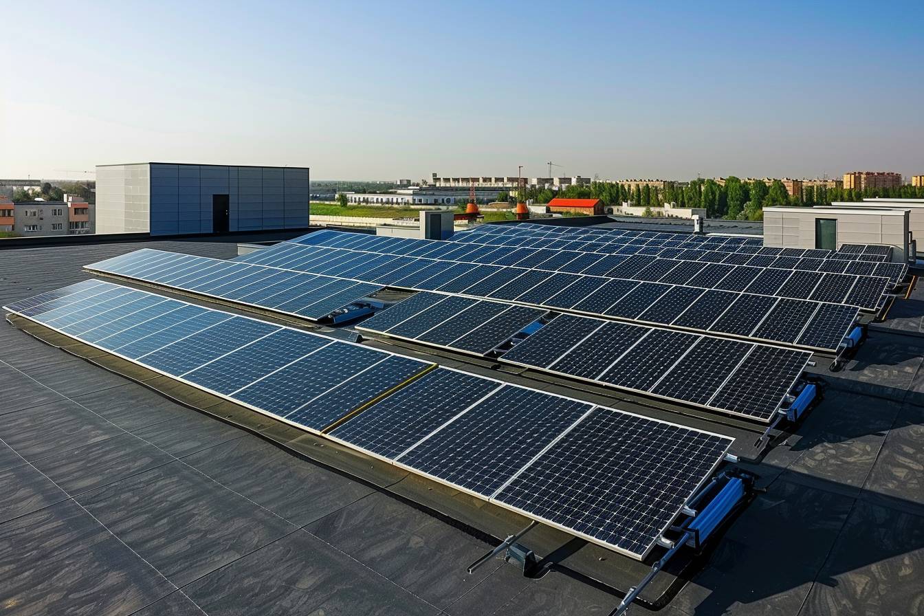 Peut on installer des panneaux solaires sur un toit plat