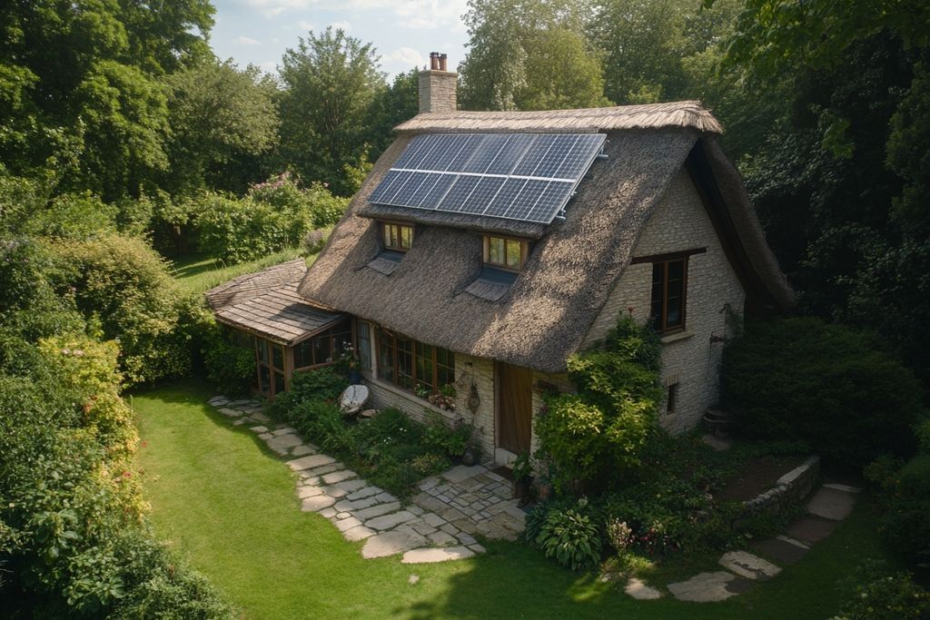 Les panneaux solaires peuvent ils être installés sur une toiture en chaume