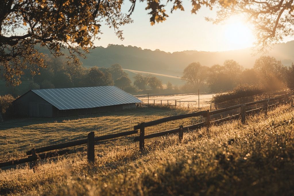 Quelle est la rentabilité d'une installation solaire pour une ferme en zone agricole
