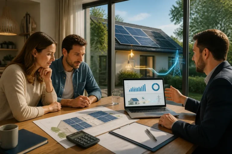 Panneaux solaires TotalEnergies : services proposés et questions à poser avant de signer