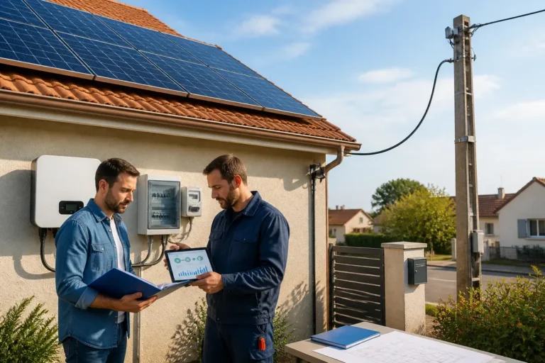 Raccordement des panneaux photovoltaïques : délais, démarches et frais